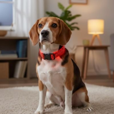 Collier lumineux pour Chien | Rechargeable USB - Chiendoux