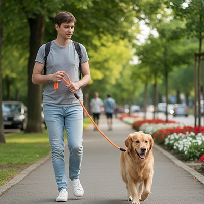 Longe pour Chien | Résistante et Confortable - Chiendoux