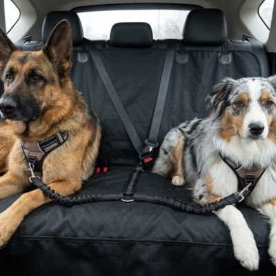Ceinture de sécurité pour chien | Ajustable et Résistante - Chiendoux