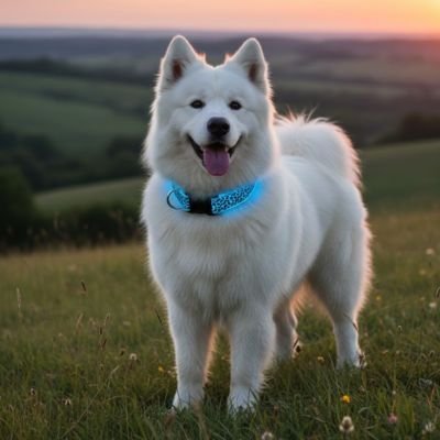 Collier lumineux pour Chien | Rechargeable USB - Chiendoux