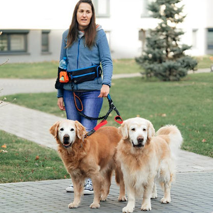 Double laisse pour chien | Sans Enchevêtrement - Chiendoux