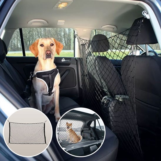 Filet pour chien voiture | SecuPaws - Chiendoux