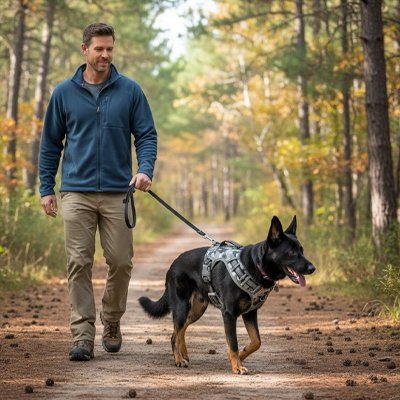 Harnais chien | Confort Anti - Traction - Chiendoux