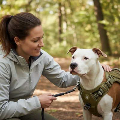 Harnais chien | Confort Anti - Traction - Chiendoux