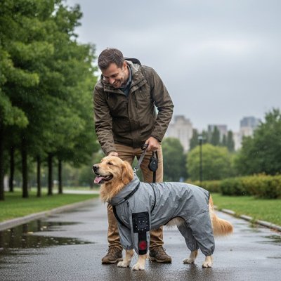 Imperméable pour chien | Étanche et Ajusté - Chiendoux