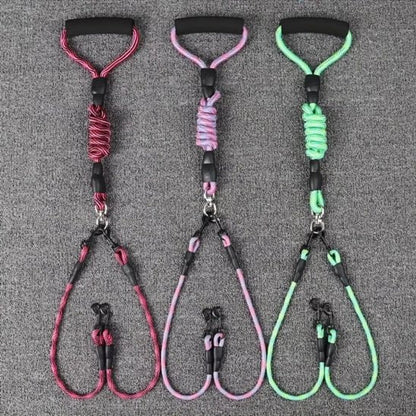 Laisse double pour chien | Confort optimal - Chiendoux