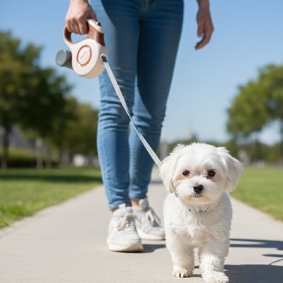 Laisse enrouleur chien | Freinage sécurisé - Chiendoux