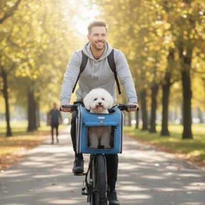 Panier à vélo pour Chien | Sécurisé et Confortable - Chiendoux