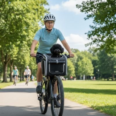 Panier à vélo pour Chien | Sécurisé et Confortable - Chiendoux