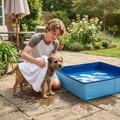 Piscine Chien | Rafraîchissante - Chiendoux