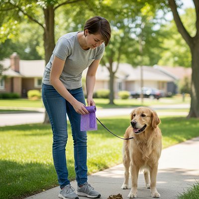 Sac à crotte pour chien | Lot de 10 rouleaux multicolores - Chiendoux