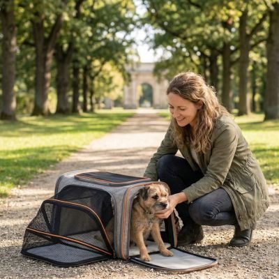 Sac de transport pour Chien | Confortable et Sécurisé - Chiendoux