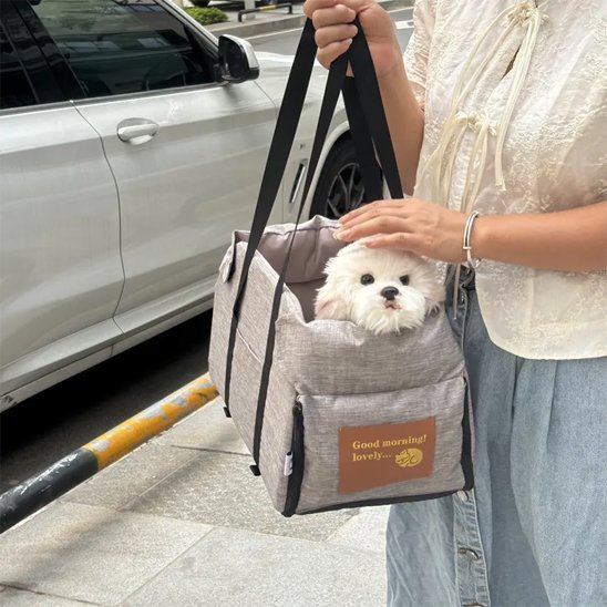 Sac de transport pour Chien | Voyageur Confort - Chiendoux