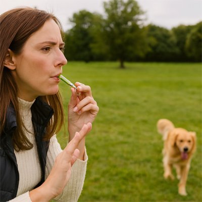 Sifflet à ultrason pour chien | Dressage efficace - Chiendoux