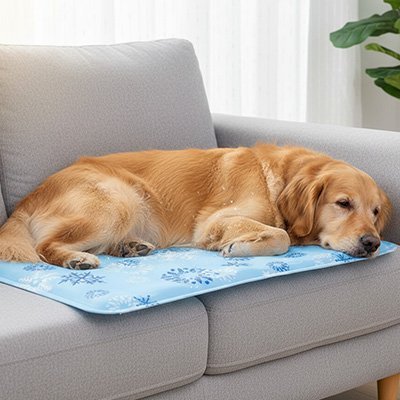 Tapis rafraîchissant Chien | Confort Premium - Chiendoux